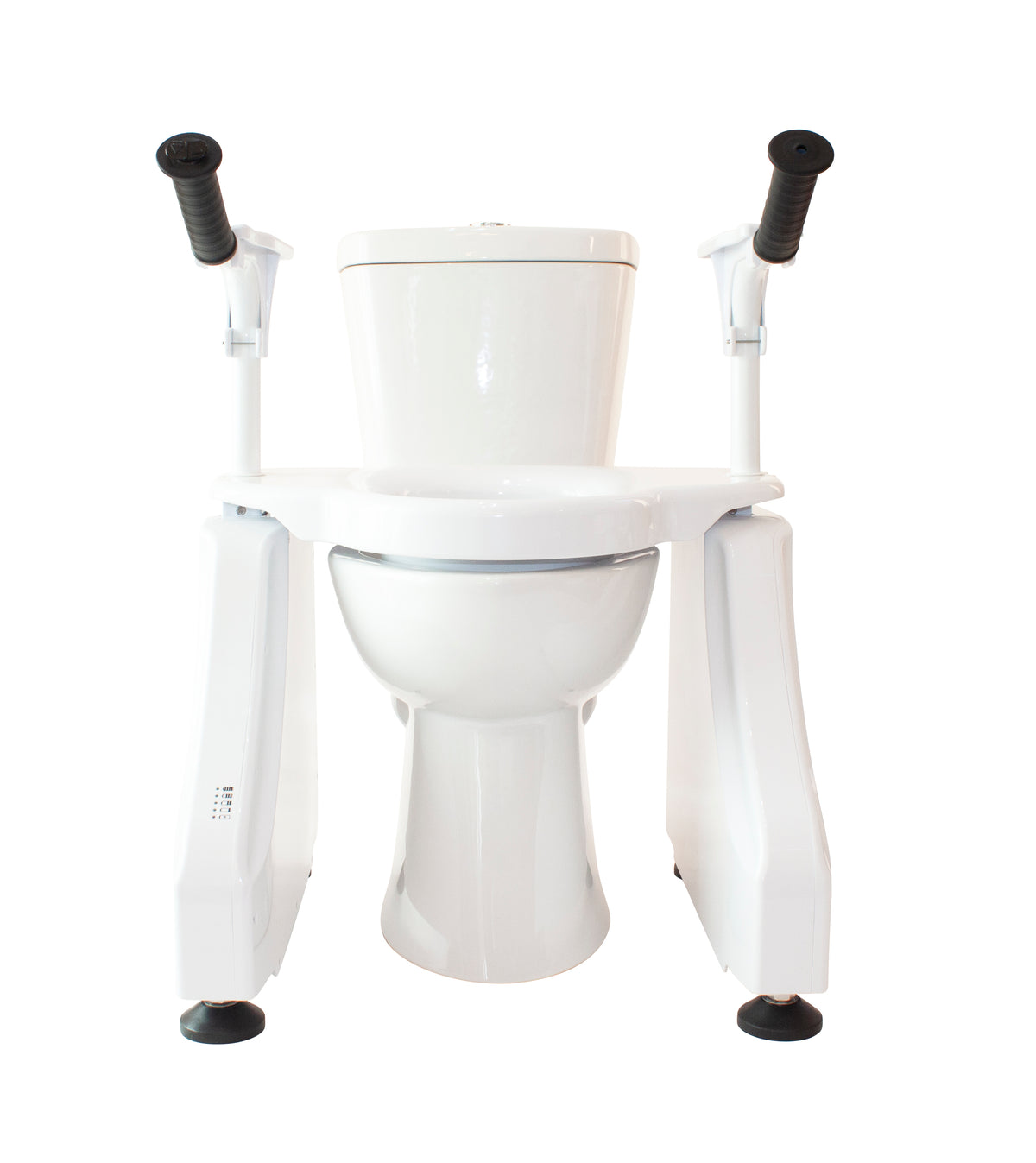 Hall Riser Home Lift EaseLift Powered Electric Toilet Lift Seat Riser for Disabled & Seniors ...