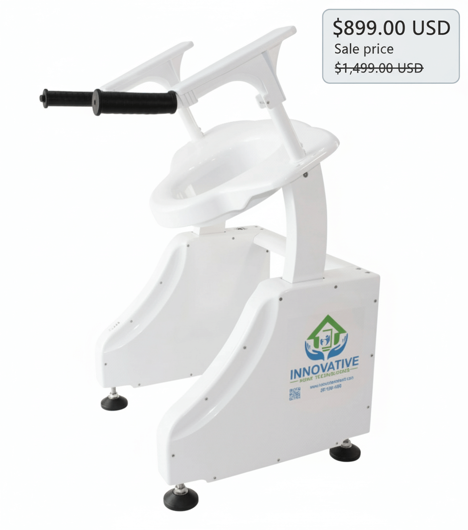 EaseLift™ Powered Toilet Lift | Electric Height Adjustable Elevated Seat Riser