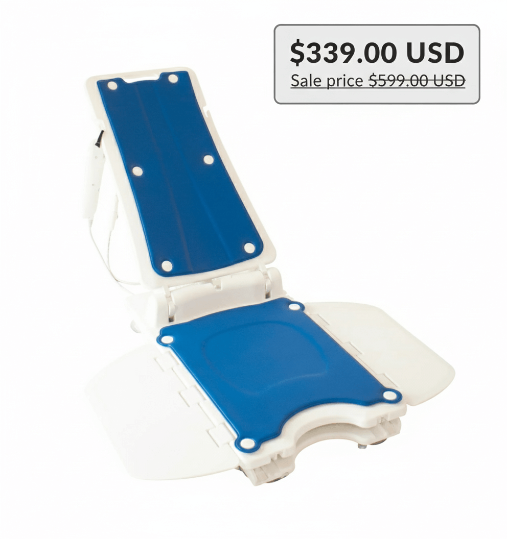 AquaLift™ Bathtub Chair Floor Pool Tub Bath Lift - LOW STOCK