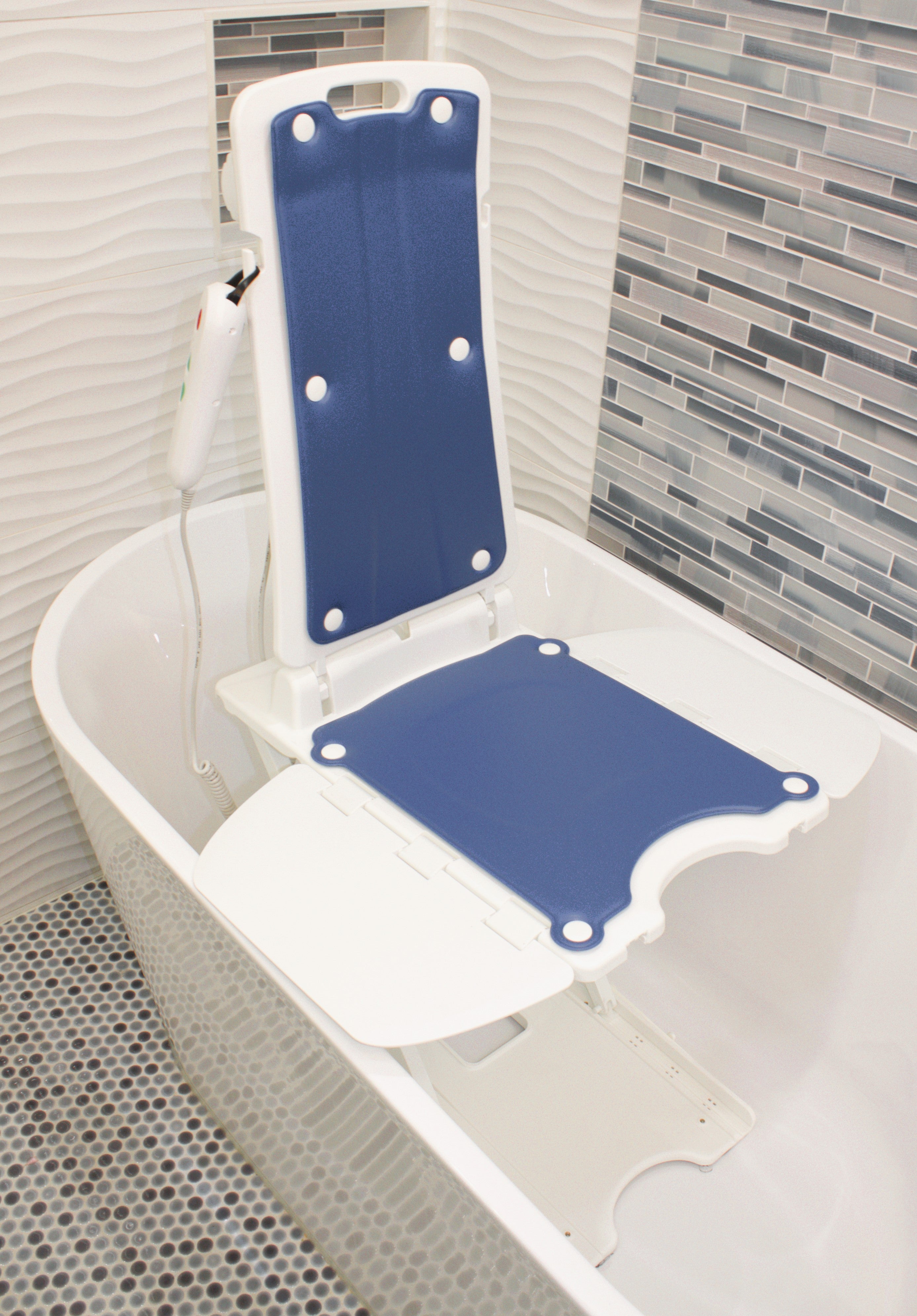 AquaLift Bath Tub Chair Floor Lift | FDA Compliant | Height Adjustable ...