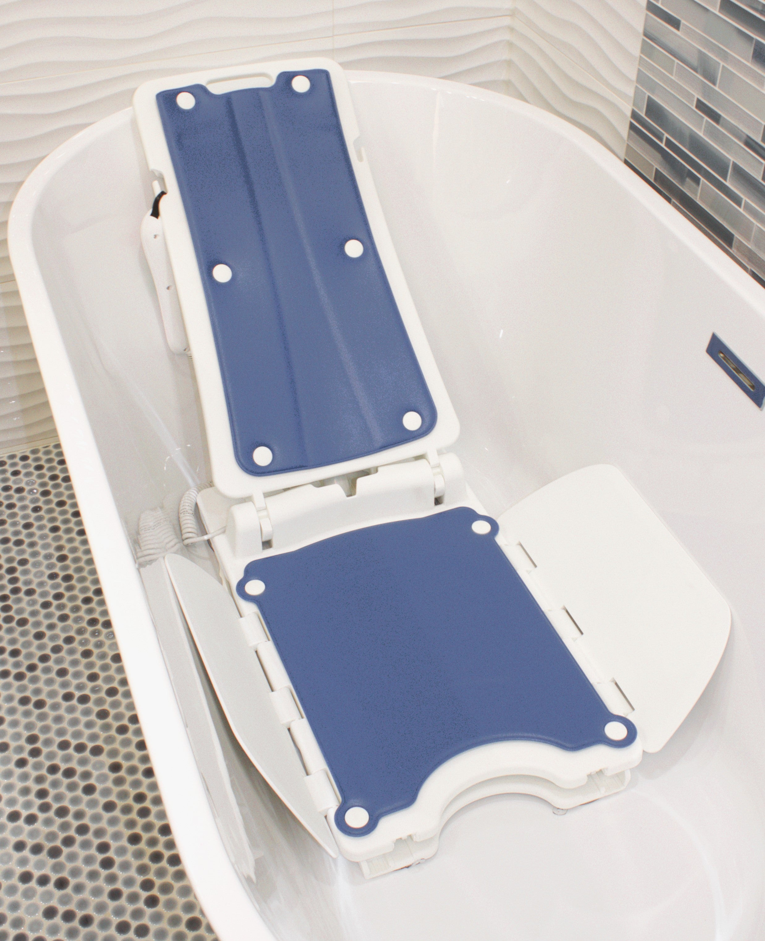 AquaLift Bath Tub Chair Floor Lift | FDA Compliant | Height