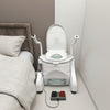 LuxeLift Pro Portable Toilet Lift | Powered Bedside Commode with Bidet & Dryer